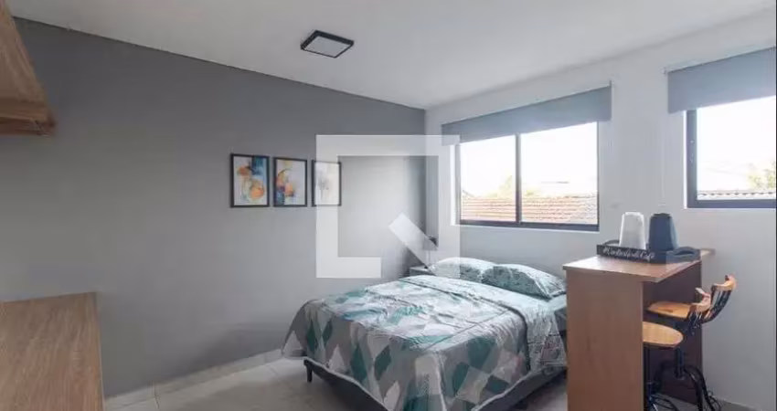 Kitnet / stúdio para aluguel - cajuru, 1 quarto,  18 m² - curitiba