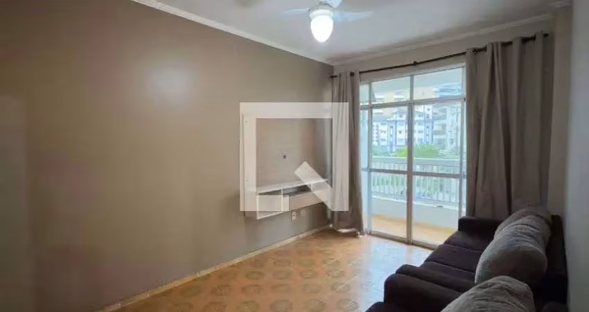 Apartamento para aluguel - guilhermina, 1 quarto,  52 m² - praia grande