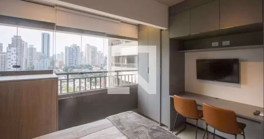 Kitnet / stúdio para aluguel - chácara santo antonio, 1 quarto,  23 m² - são paulo
