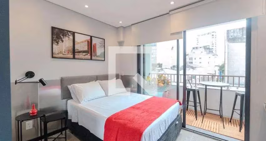 Kitnet / stúdio para aluguel - consolação, 1 quarto,  22 m² - são paulo