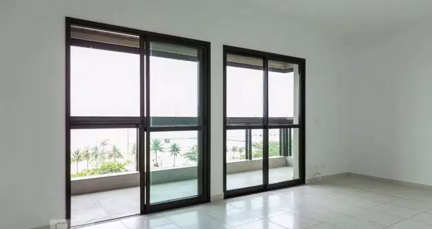 Apartamento para aluguel - gonzaga , 3 quartos,  110 m² - santos