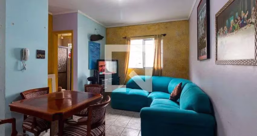 Apartamento para aluguel - vila tupi, 2 quartos,  56 m² - praia grande