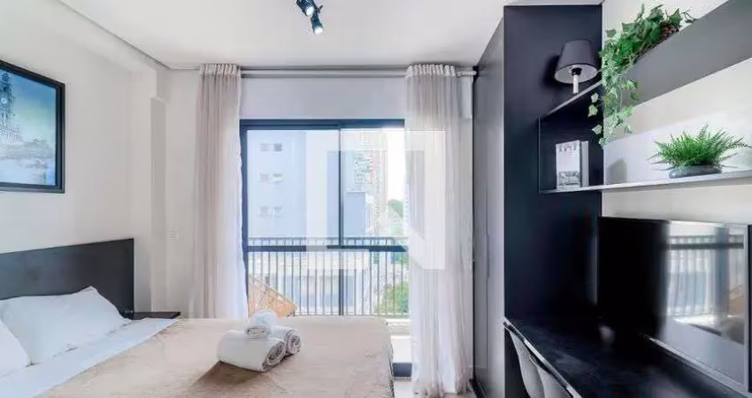 Kitnet / stúdio para aluguel - brooklin, 1 quarto,  22 m² - são paulo