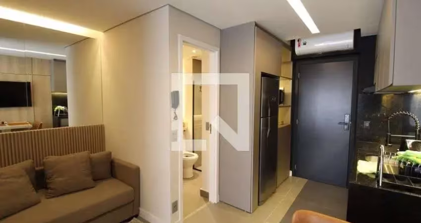 Kitnet / stúdio para aluguel - itaim bibi, 1 quarto,  27 m² - são paulo