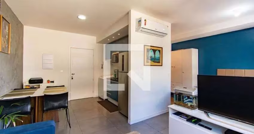 Kitnet / stúdio para aluguel - marechal rondon, 1 quarto,  39 m² - canoas