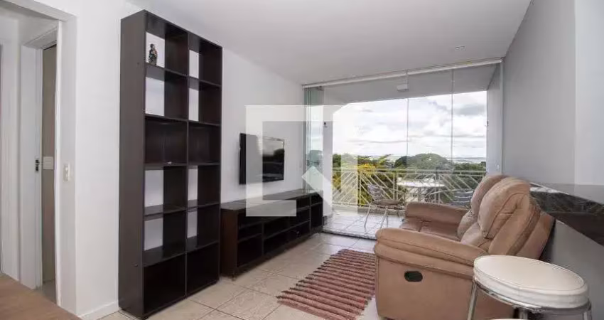 Apartamento para aluguel - asa norte, 1 quarto,  51 m² - brasília