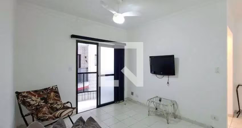 Apartamento para aluguel - canto do forte, 2 quartos,  90 m² - praia grande