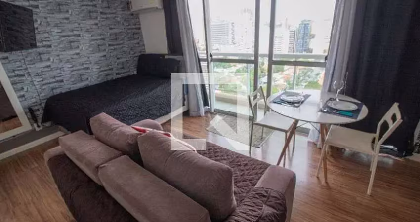 Kitnet / stúdio para aluguel - brooklin, 1 quarto,  33 m² - são paulo