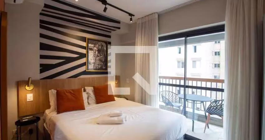 Kitnet / stúdio para aluguel - brooklin, 1 quarto,  25 m² - são paulo
