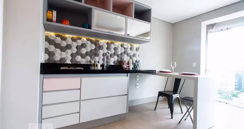 Kitnet / stúdio para aluguel - brooklin, 1 quarto,  30 m² - são paulo