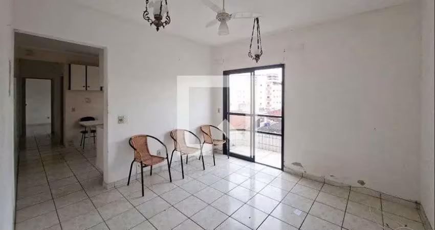 Apartamento para aluguel - guilhermina, 1 quarto,  87 m² - praia grande