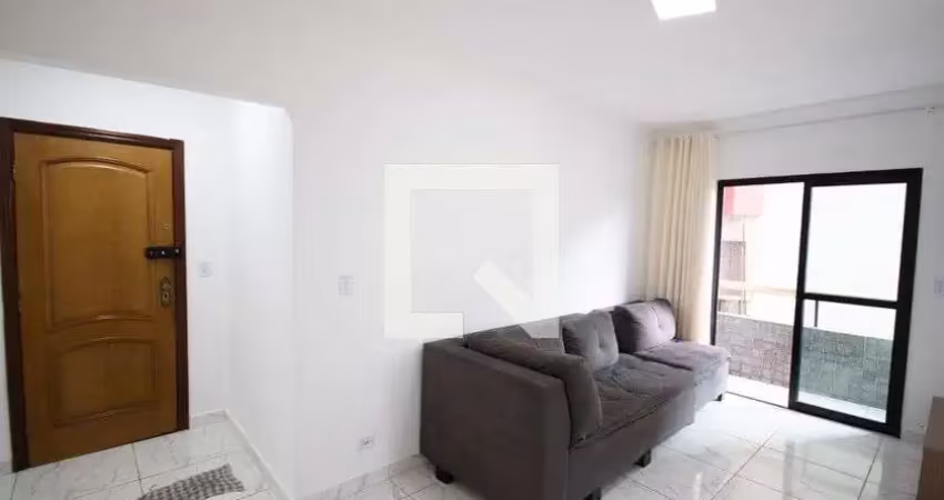Apartamento para aluguel - vila caiçara, 2 quartos,  76 m² - praia grande