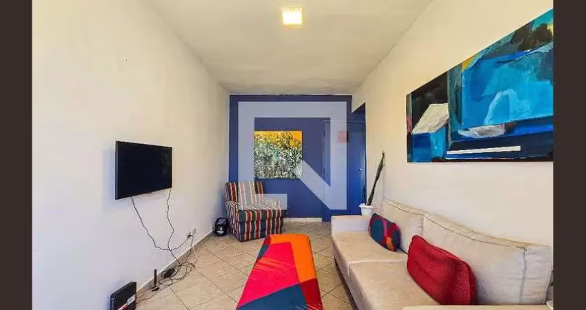 Apartamento para aluguel - boqueirão, 1 quarto,  90 m² - santos