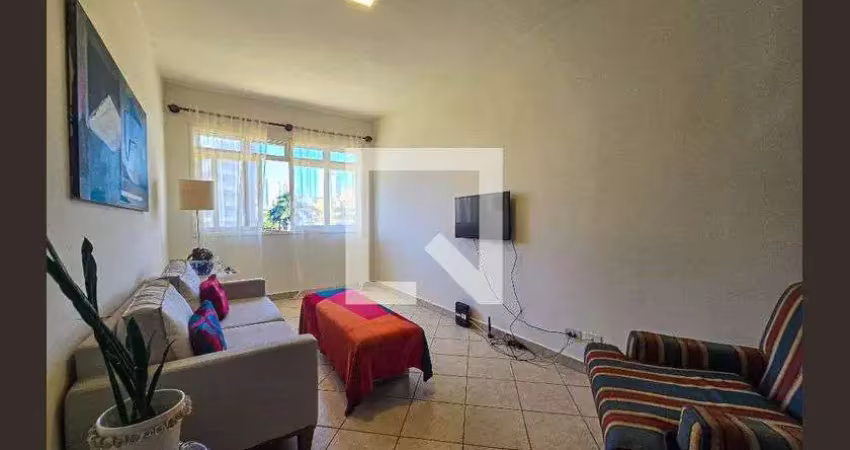 Apartamento para aluguel - macuco , 1 quarto,  89 m² - santos