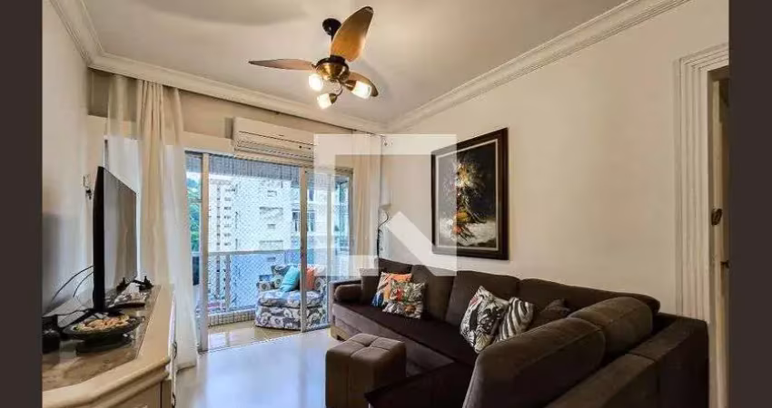 Apartamento para aluguel - gonzaga , 3 quartos,  75 m² - santos