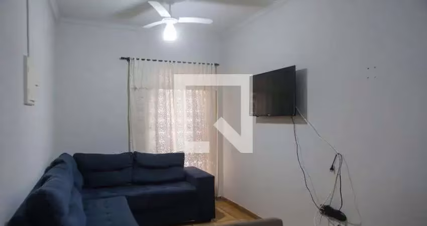 Apartamento para aluguel - gonzaga , 1 quarto,  50 m² - santos
