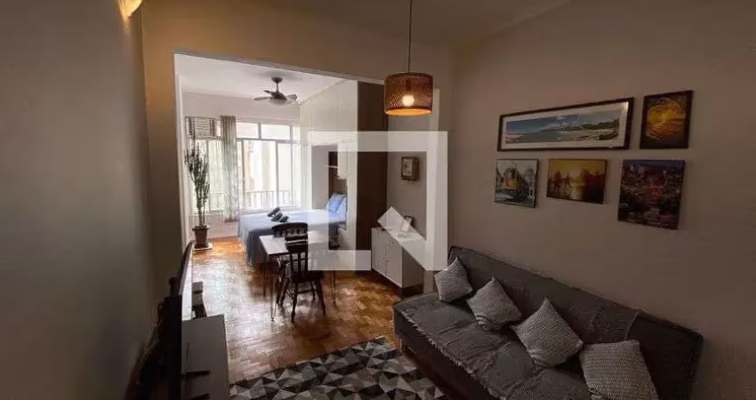 Kitnet / stúdio para aluguel - copacabana, 1 quarto,  35 m² - rio de janeiro