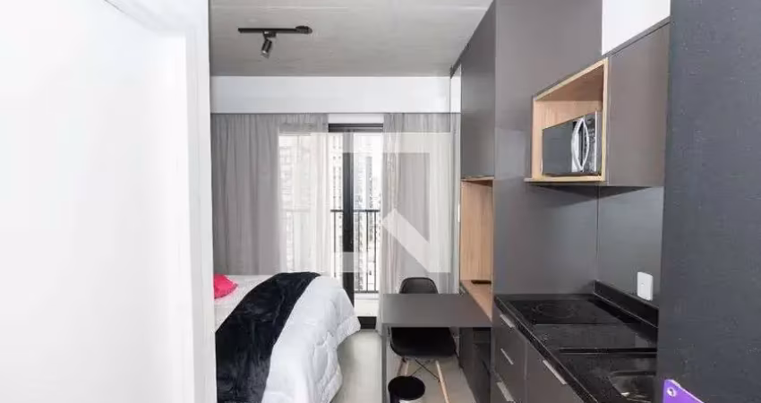 Kitnet / stúdio para aluguel - consolação, 1 quarto,  20 m² - são paulo