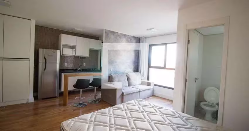 Kitnet / stúdio para aluguel - brooklin, 1 quarto,  31 m² - são paulo