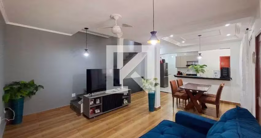 Casa para aluguel - quietude, 3 quartos,  200 m² - praia grande