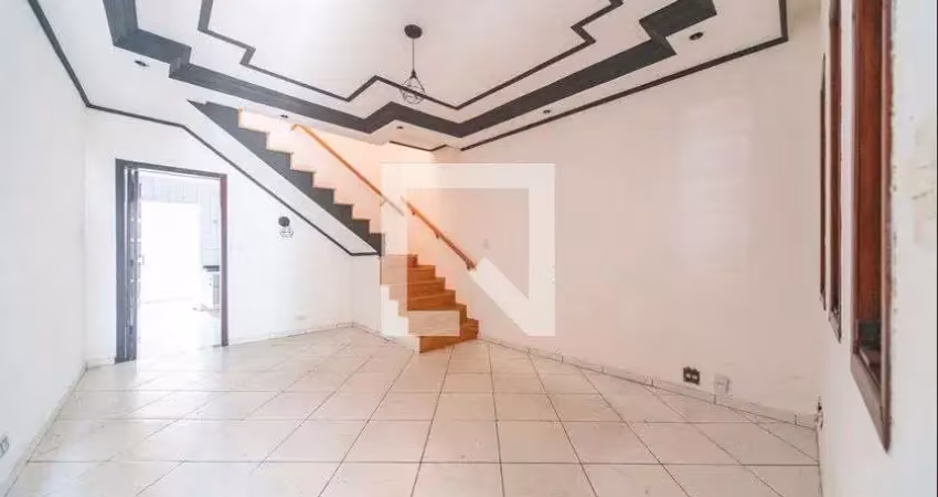 Casa para aluguel - vila américa, 2 quartos,  120 m² - santo andré