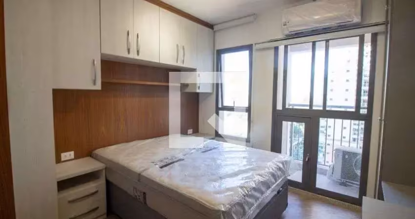 Kitnet / stúdio para aluguel - brooklin, 1 quarto,  24 m² - são paulo