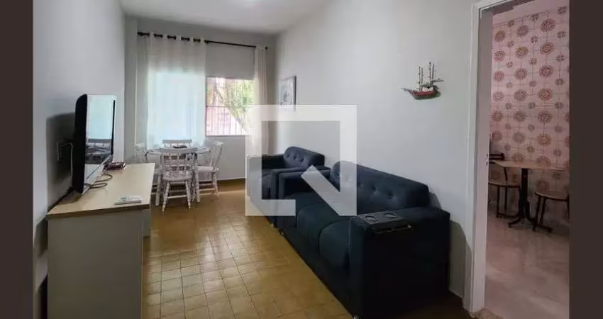 Apartamento para aluguel - vila tupi, 2 quartos,  60 m² - praia grande