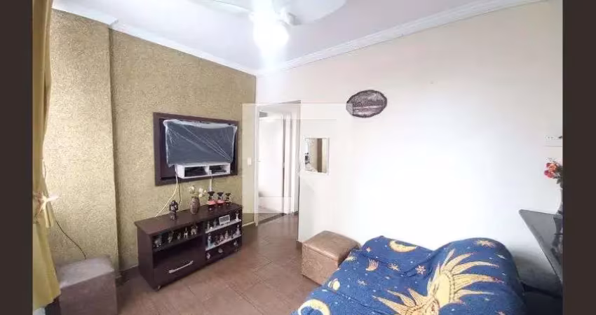 Apartamento para aluguel - itararé, 1 quarto,  48 m² - são vicente