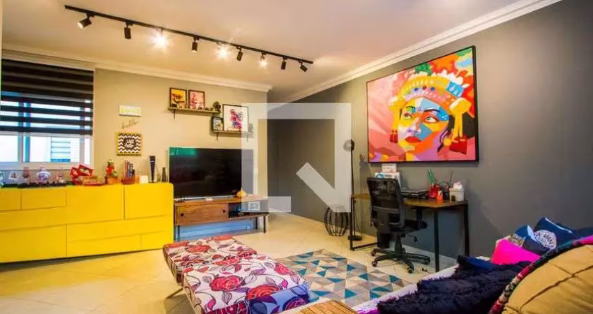 Cobertura para aluguel - jardim bela vista, 3 quartos,  133 m² - santo andré
