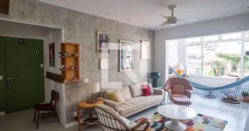 Apartamento para aluguel - laranjeiras, 2 quartos,  85 m² - rio de janeiro
