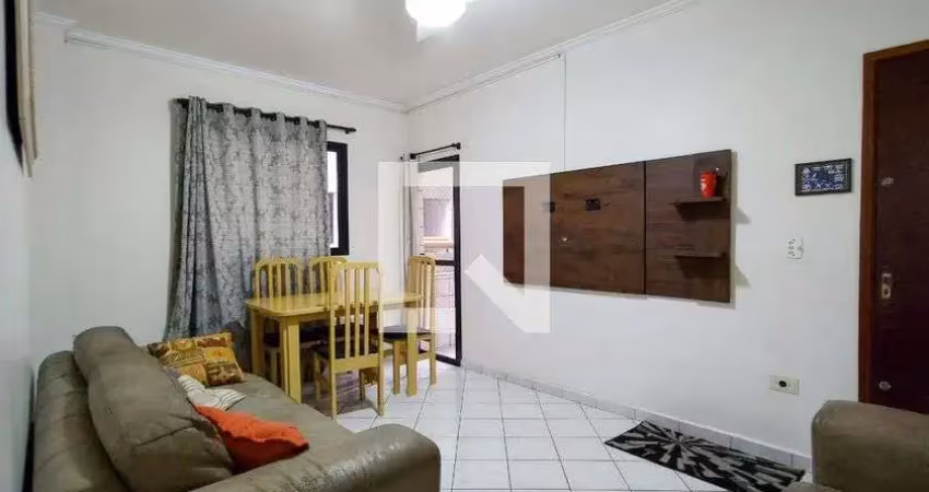 Apartamento para aluguel - aviação, 2 quartos,  80 m² - praia grande
