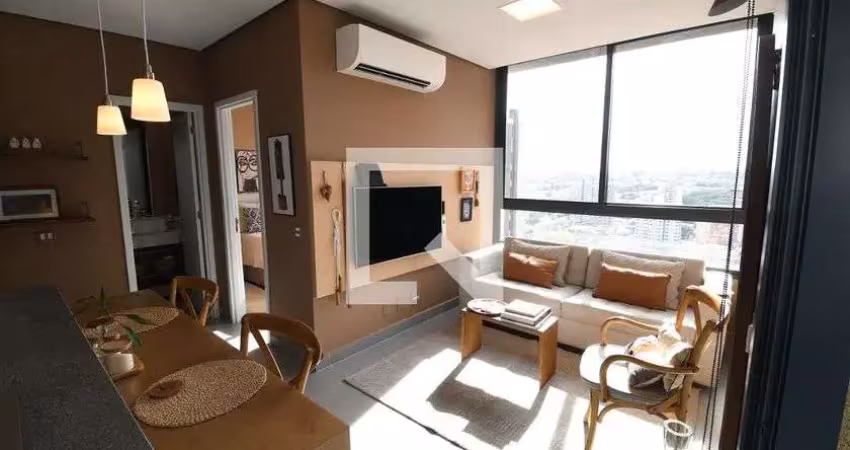 Apartamento para aluguel - cambuí, 1 quarto,  46 m² - campinas