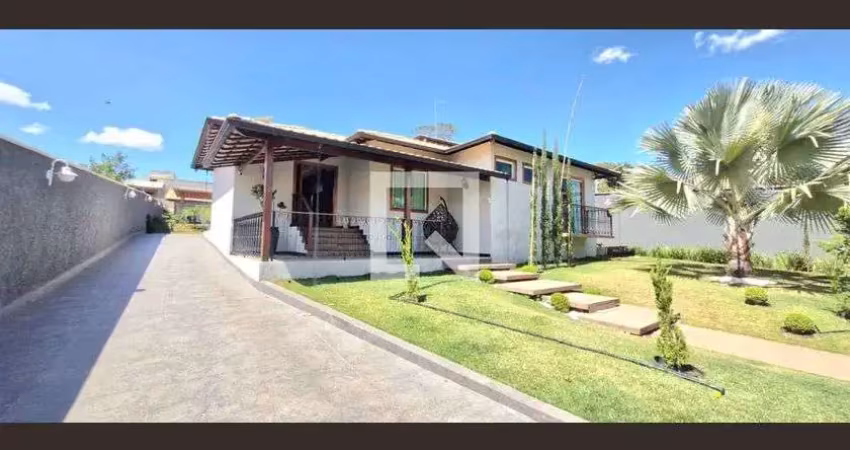 Casa para aluguel - recanto da lagoa, 3 quartos,  380 m² - lagoa santa