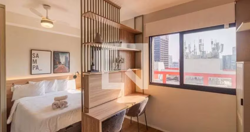 Kitnet / stúdio para aluguel - pinheiros, 1 quarto,  24 m² - são paulo