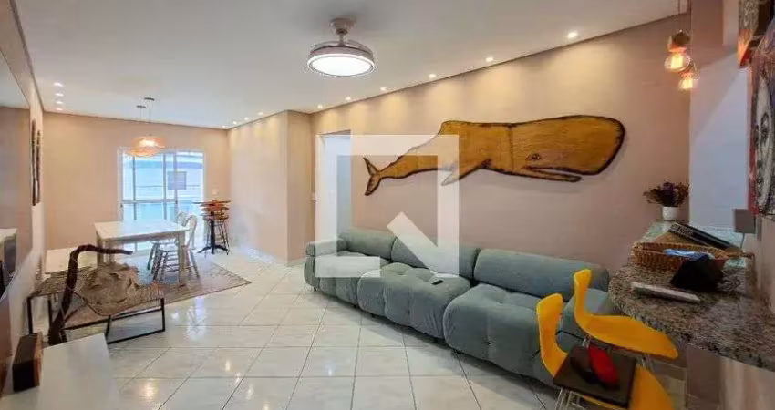 Apartamento para aluguel - cidade ocian, 3 quartos,  105 m² - praia grande