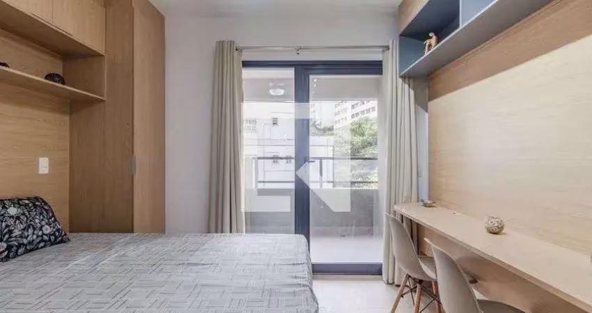 Kitnet / stúdio para aluguel - vila madalena, 1 quarto,  25 m² - são paulo