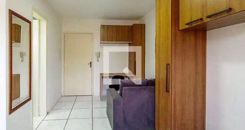 Apartamento para aluguel - azenha, 1 quarto,  28 m² - porto alegre