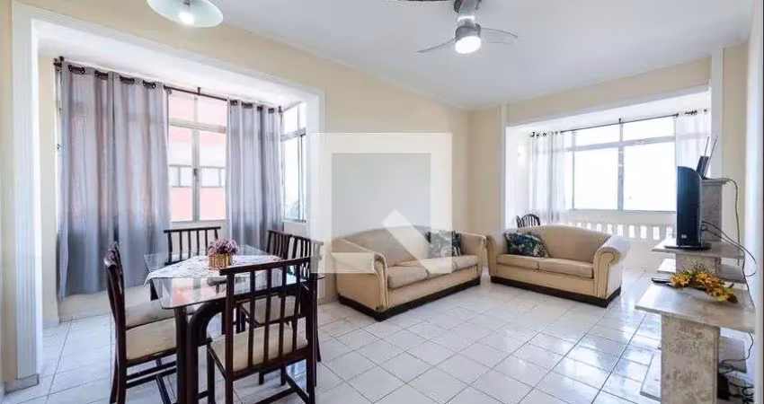 Apartamento para aluguel - aparecida, 3 quartos,  130 m² - santos