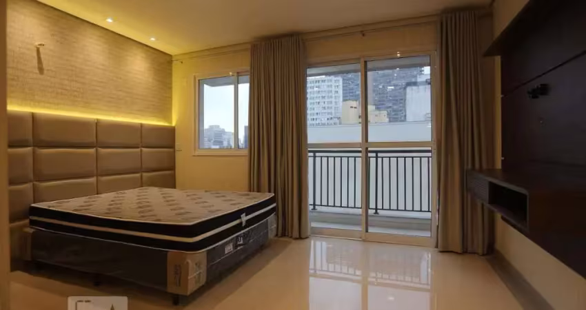 Kitnet / stúdio para aluguel - centro, 1 quarto,  30 m² - são paulo