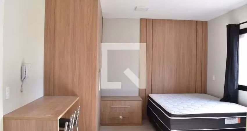Kitnet / stúdio para aluguel - centro, 1 quarto,  25 m² - curitiba