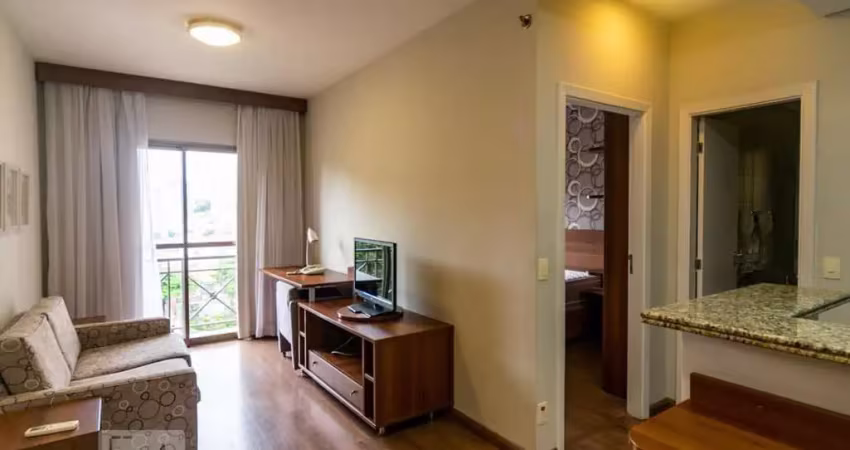 Kitnet / stúdio para aluguel - barcelona, 1 quarto,  40 m² - são caetano do sul