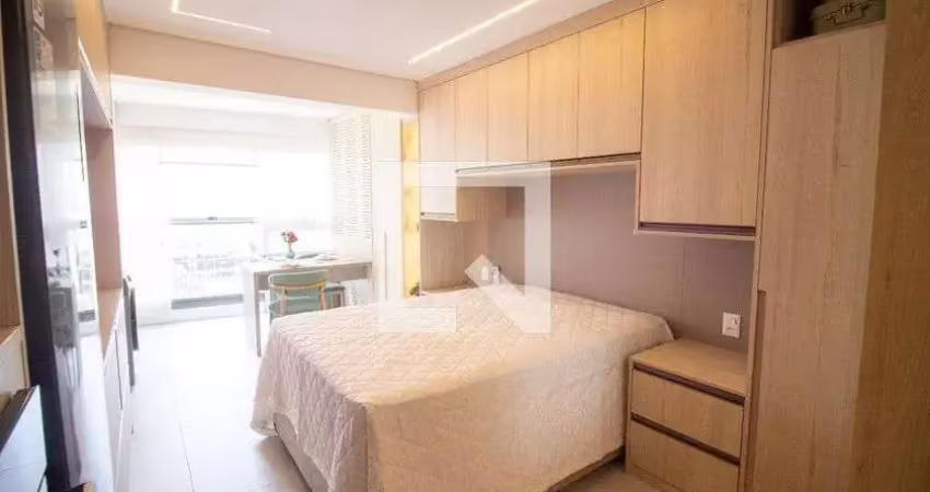 Kitnet / stúdio para aluguel - brooklin, 1 quarto,  30 m² - são paulo