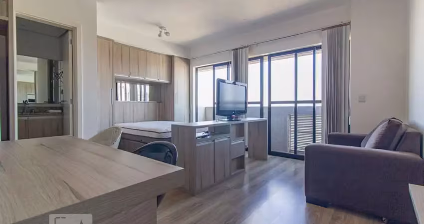 Kitnet / stúdio para aluguel - centro, 1 quarto,  34 m² - curitiba
