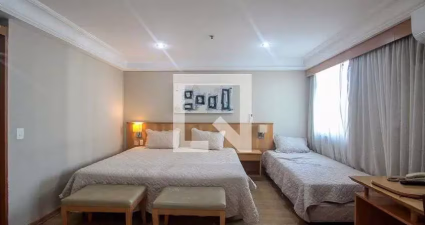 Kitnet / stúdio para aluguel - barra da tijuca, 1 quarto,  65 m² - rio de janeiro