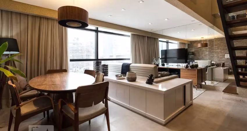 Apartamento para aluguel - vila olímpia, 1 quarto,  83 m² - são paulo