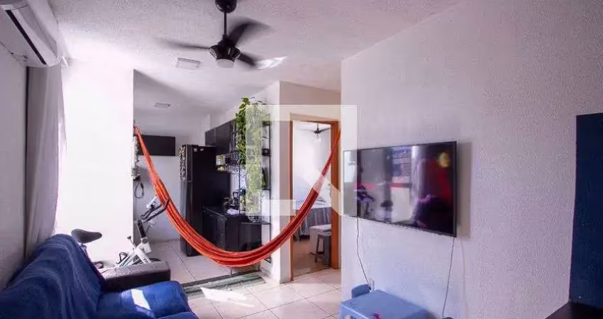 Apartamento para aluguel - barro vermelho, 2 quartos,  42 m² - são gonçalo