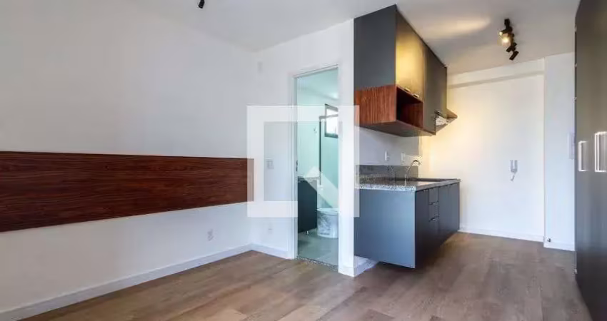 Kitnet / stúdio para aluguel - brooklin, 1 quarto,  25 m² - são paulo