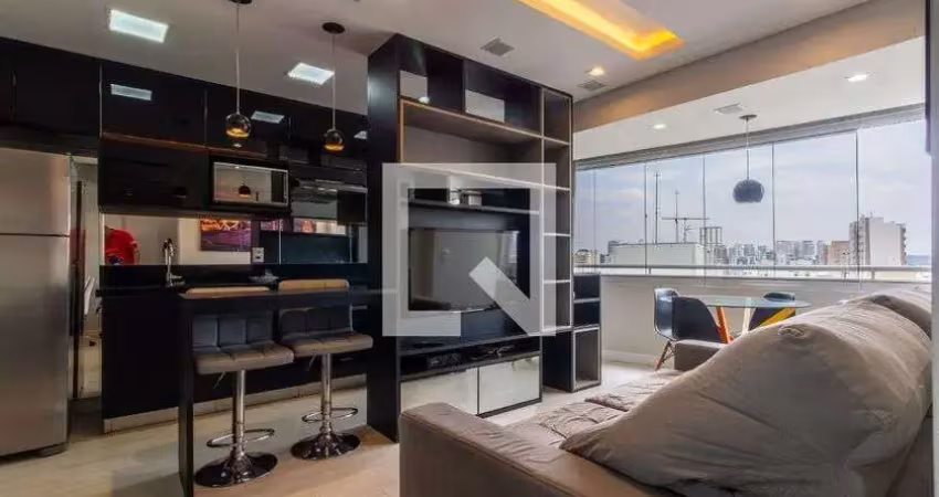 Kitnet / stúdio para aluguel - brooklin, 1 quarto,  40 m² - são paulo