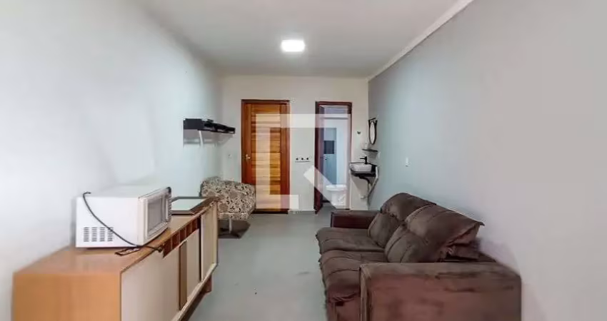 Kitnet / stúdio para aluguel - aberta dos morros, 1 quarto,  23 m² - porto alegre