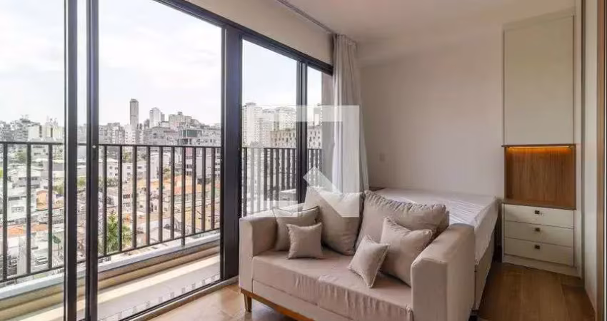 Kitnet / stúdio para aluguel - vila madalena, 1 quarto,  28 m² - são paulo